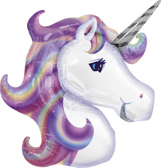 Jumbo unicorn SuperShape balloon