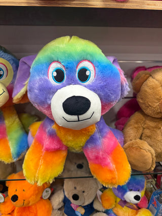 Rainbow dog plush 40cm