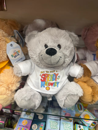 Speedy recovery shirt bear 23cm